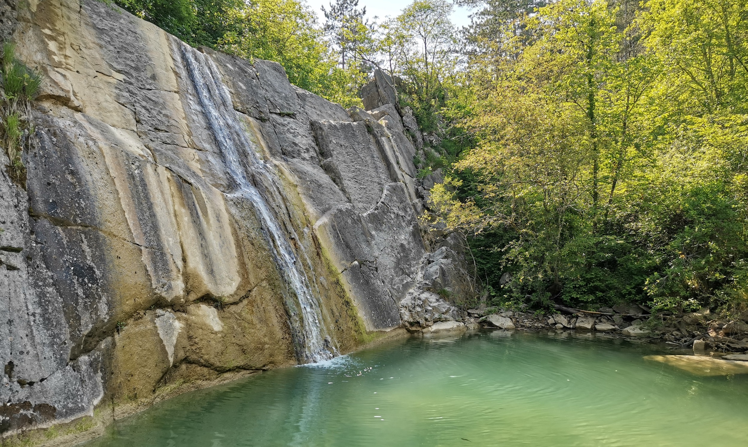 Motorhome makes it easy to visit such pearls of nature