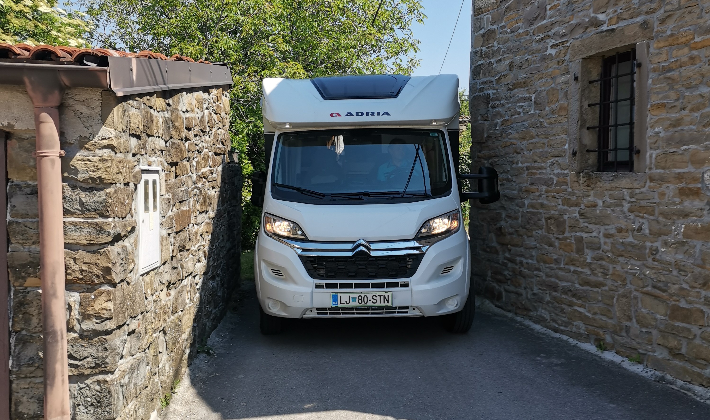 Increase the adrenaline with the motorhome